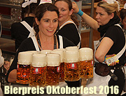 Oktoberfest 2016 - die Preisentwicklung bei den Getränken Bierpreise, Limonaden- und Tafelwasserpreise (©Foto: Martin Schmitz